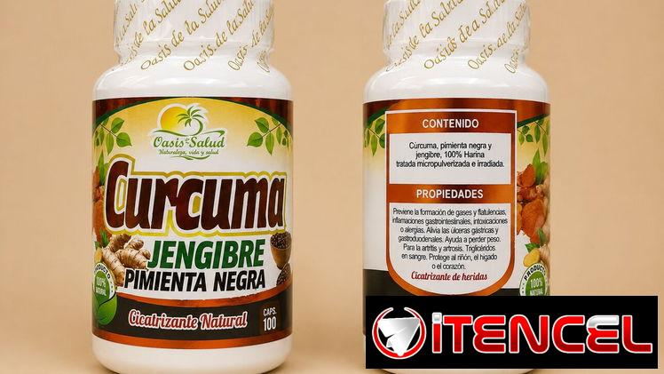 CURCUMA CON JENGIBRE Y PIMIENTA NEGRA