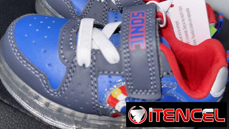 Tenis de Sonic talla 6 con luces