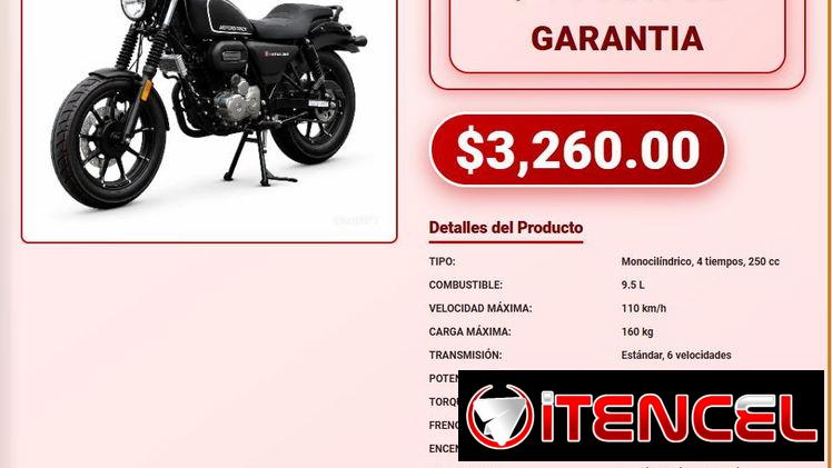 MOTOR KRATHOS 250 CC .