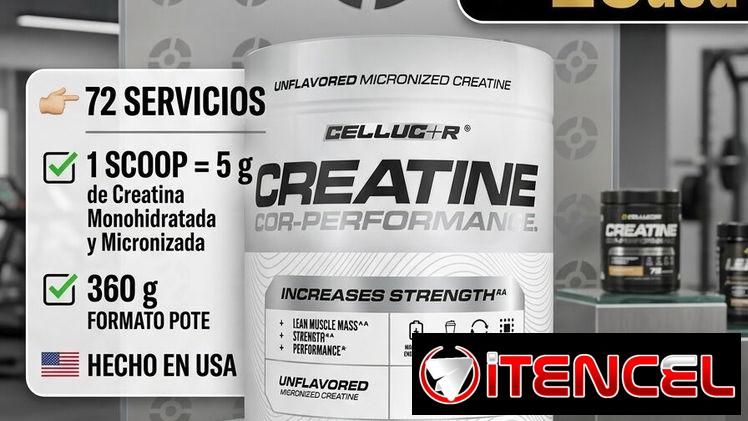 Creatina Cellucor 72 servicios