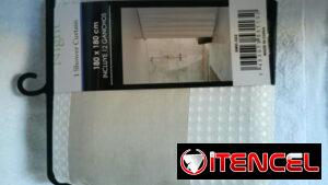 Cortina de Ducha  Tela Gruesa  100% poliésterPrecio: 12usd