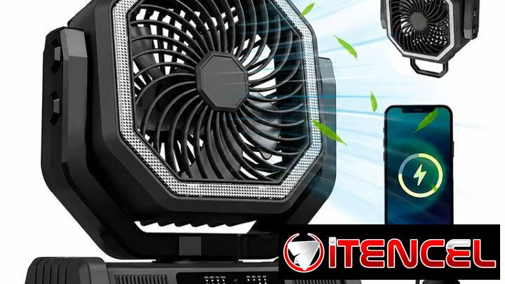 Ventilador Recargable Chenxi F39