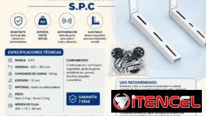 SOPORTE DE PARED PARA COMPRESOR DE SPLIT SPC. BASE PARA SPLIT.