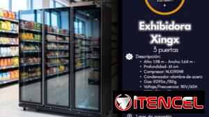 Exhibidora Xingx 3 Puertas
