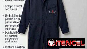 Overol azul nuevo Talla L