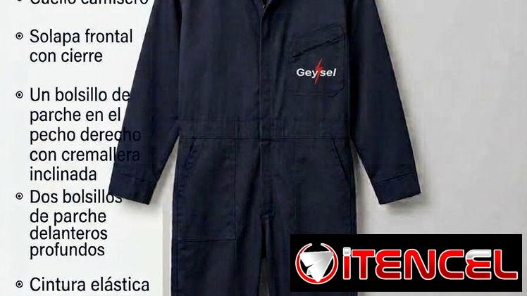 Overol azul nuevo Talla L