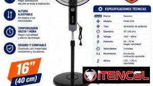 Ventilador pedestal