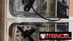 FREIDORA DE DOBLE CESTA DE 10 LITROS CADA UNA 2500 WATTS