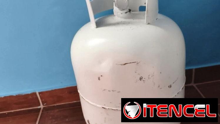 Balita de gas llena 10 kg