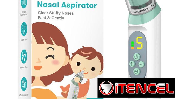 Aspirador nasal eléctrico para bebés