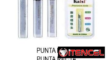 Puntas de Cautín Plano, Recto y Curvas. — foto 3