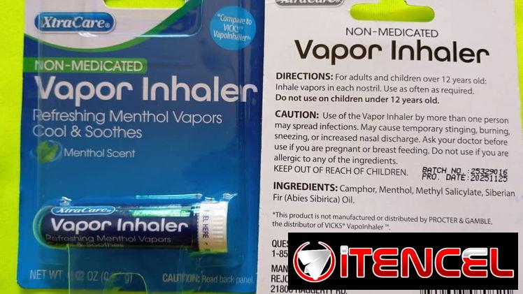 Vapor inalador