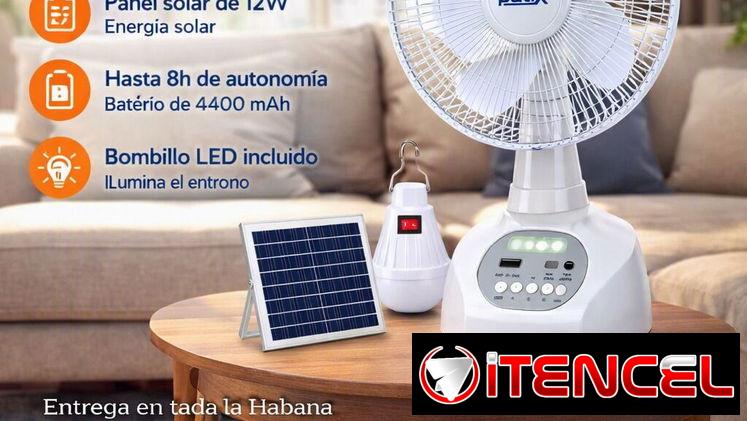 Ventilador Recargable de Mesa PATIX