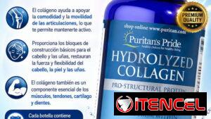 Colágeno Hidrolizado Puritans Pride 20 usd
