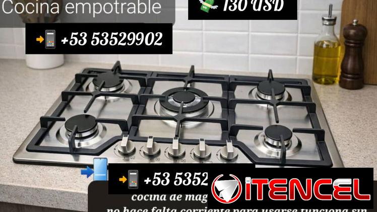 Cocinas o fogones modernos empotrables  empotrables 🤩