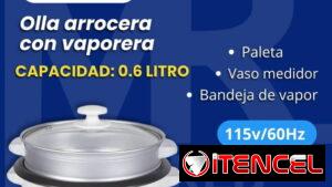 OLLA ARROCERA CON VAPORERA