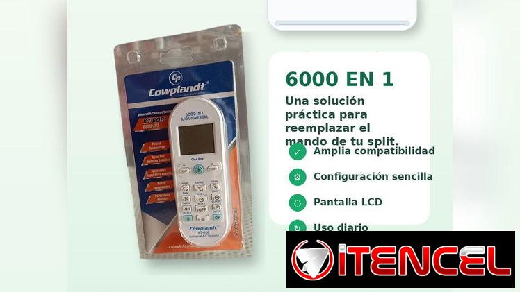 Mando universal para aire acondicionado: alternativa para manejar equipos split compatibles