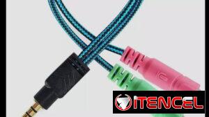 Cable divisor de audio para cascos nuevo