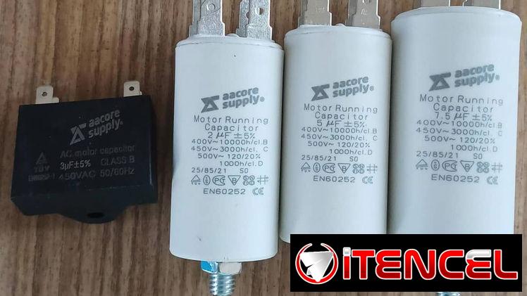 Se venden capacitores de varios modelos a buen precio y buena calidad
