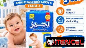 PAÑALES PARA BEBÉ (ETAPA 3)