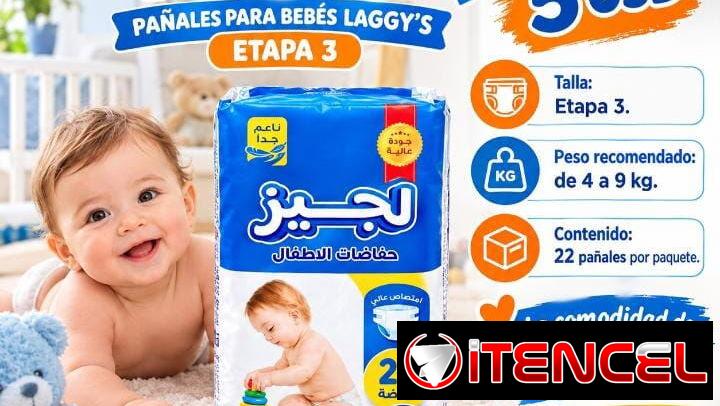 PAÑALES PARA BEBÉ (ETAPA 3)