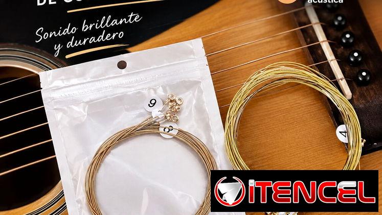 Cuerdas de acero de guitarra acústica