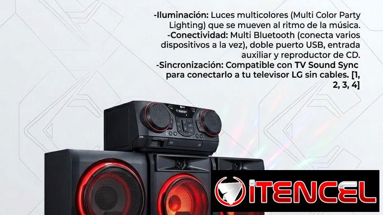 ✅️Equipo de.música LG XBOOM CK57 ➡️ Como nuevo / En excelente estado👌🏼control remoto original   MULTI BLUETOOTH | TV S — foto 1