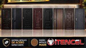 Puertas de Lujo Fabricadas en Acero con Sistema Doble Cierre (Envio Gratis)