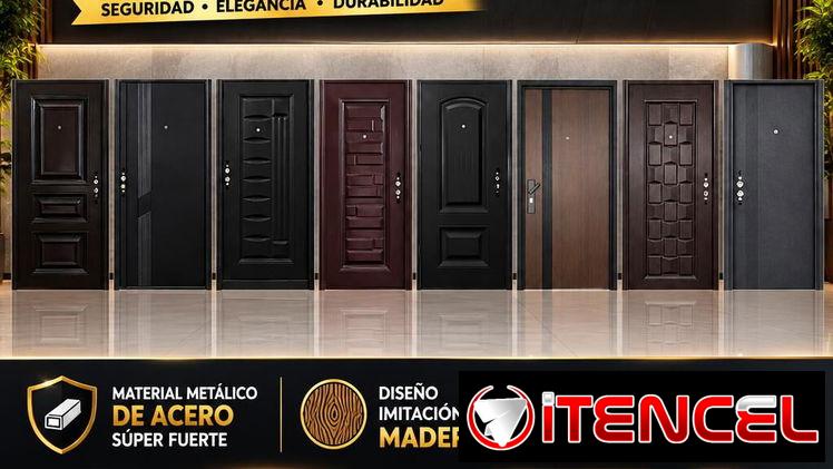 Puertas de Lujo Fabricadas en Acero con Sistema Doble Cierre (Envio Gratis)