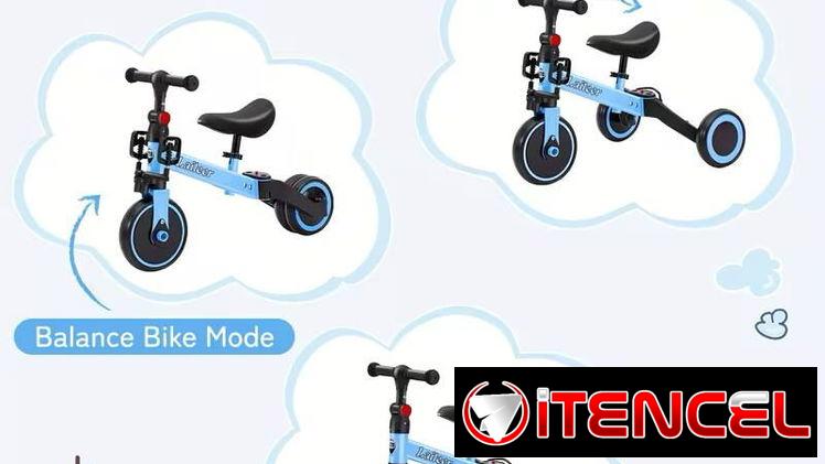 Triciclo Convertible 3 en 1 para Niños Azul | Nuevo | videojuegoshabana.com/p/1200 — foto 4