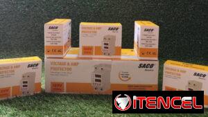 ⚡🛡️ PROTECTOR DIGITAL SACO 110V – Protección inteligente para tus equipos 🛡️⚡
