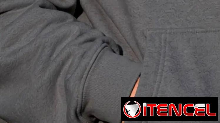 Sudadera Hombre Hoodie Con Capucha Bolsa De Canguro G Gris Oxford — foto 3
