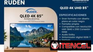 Televisor Smart RUDEN QLED 4K UHD 85"