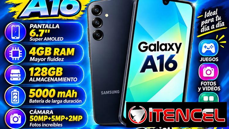 Mensajería Disponible Samsung Galaxy A16