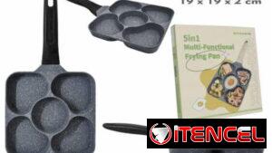 UH- Sartén Antiadherente con Divisiones Precio 25 USD