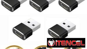 ADAPTADORES DE PUERTO C A PUERTO USB