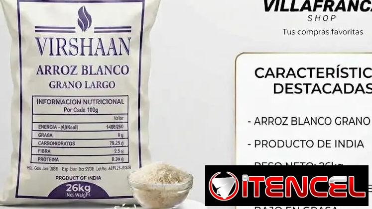 Saco de arroz Virshaan 26K