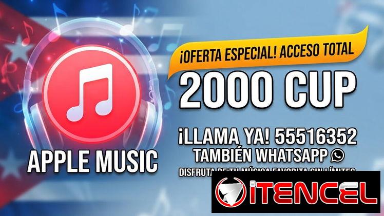 Apple Music, Acceso total en Cuba