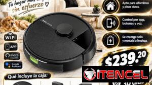 Robot aspirador iRobot Roomba 105 Vac con navegación LiDAR y limpieza multisuperficie, Factura y Garantía