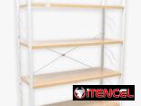 Organizador de madera y metal (dh)