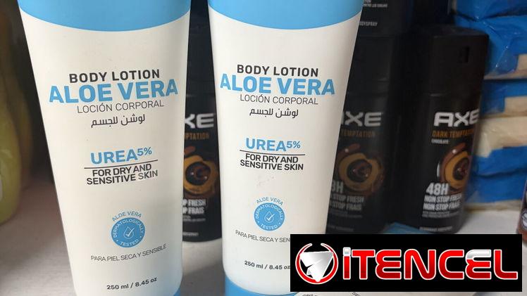 Crema Nevada de Aloe Vera de 250ml selladas para pieles sensibles a 2000 mm ( y tengo formato de cartera en 1000 mm )