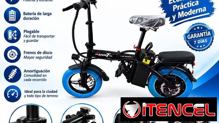 Bicicleta eléctrica plegable E Bike Sport P0928-AV005