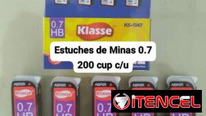 Portaminas, minas, supergomas...