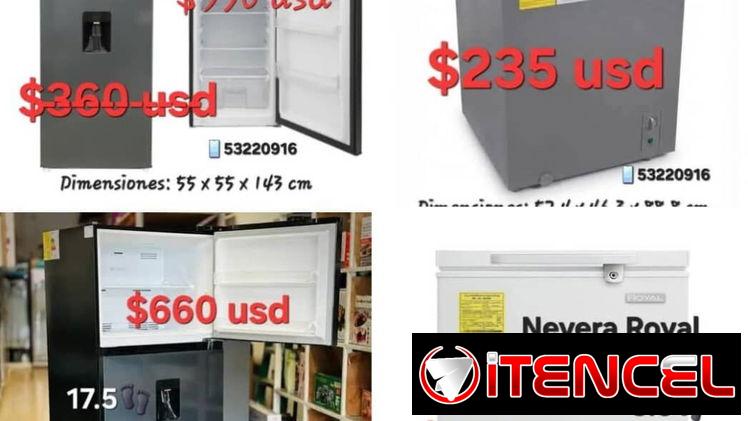 ‼️Refrigeradores, Neveras, Colchones y más. 👌Todo con factura y garantía real. 55159948 — foto 1