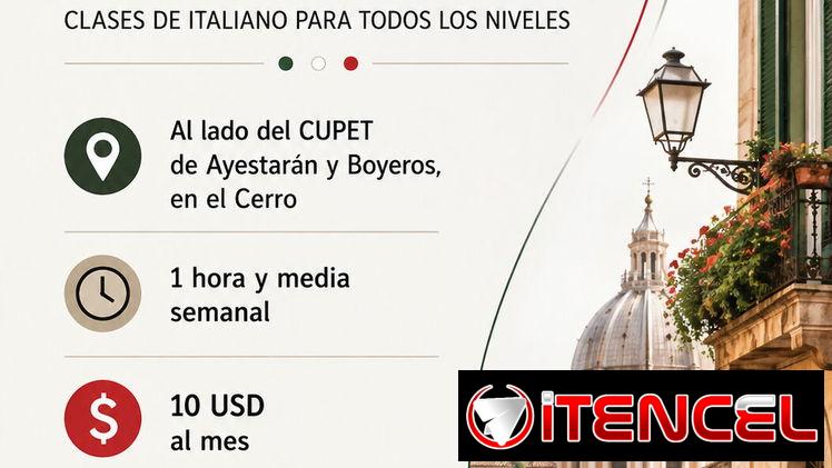 Clases/curso de italiano