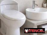 JUEGOS DE BAÑOS, LAVAMANOS CON MUEBLE, LOSAS DE PORCELANATO””