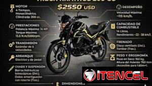 MOTOR KRATHOS 200 CC, ENTREGA DE PROPIEDAD Y GARANTÍA, VARIEDAD DE MOTOS DE COMBUSTIÓN, ETC