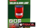 Alarma solar de luz y sonido con sensor de movimiento