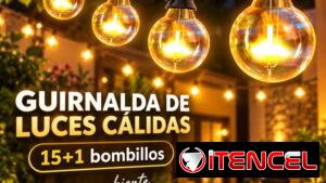 Guirnalda Calida Para Bodas Y Eventos