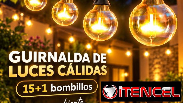 Guirnalda Calida Para Bodas Y Eventos